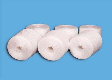 ISO High Stretch Tenacity Raw White Yarn Dyetube Benang / Thread Untuk Jahit pemasok