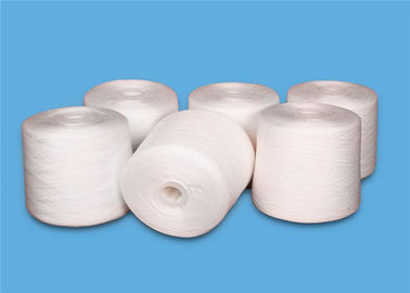 ISO High Stretch Tenacity Raw White Yarn Dyetube Benang / Thread Untuk Jahit pemasok