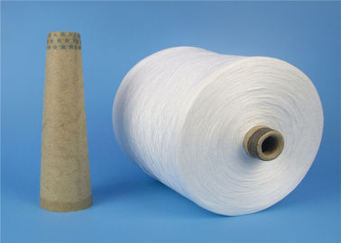 High Tenacity Virgin Raw White Spun Polyester Benang Kertas Cone Benang Untuk Benang Jahit pemasok