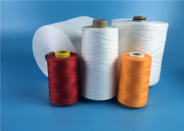 OEKO-TEX 100% Virgin Spun Polyester Benang Putih Baku Pada Cone Kertas Untuk Jahit Thread pemasok