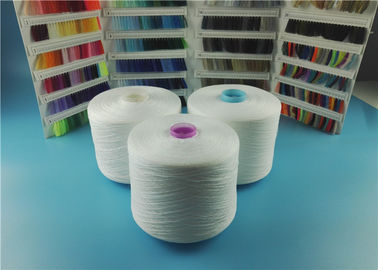 OEKO-TEX Raw White Spun Polyester Yarn 100% Polyester Sewing Thread 40/2 50/3 supplier