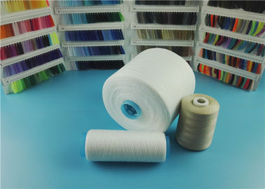 High Twist Z Twist Spun Polyester Thread 50/2 40/2 30/2 Dicelup Dengan Sedikit Simpul pemasok