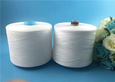 40/2 40/3 spun polyester spun yarn on recycled dye tube natural white or optical white supplier