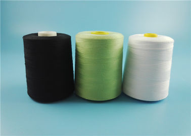 Pemasok Cina Warna Hitam Warna Bursa Bahan Baku Jari Poliester Thread 40/2 40/3 pemasok