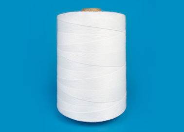 High Strength 100% Bright Sewing Yarn Bag Closing Polyester Thread White 20s/6 20s/9 supplier