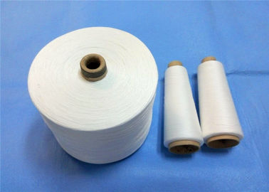40/2 1.67KGS Spun Polyester Thread untuk benang jahit, Baku Putih Benang ON Paper Cone pemasok
