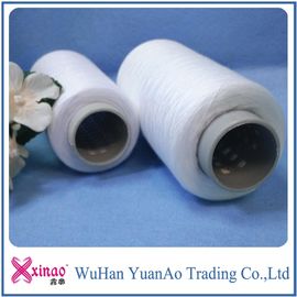 Kustom 100% Polyester Spun Thread untuk jahit / Multi Warna Mewarnai Ring Spun Benang pemasok