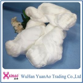Kustom 100% Polyester Spun Thread untuk jahit / Multi Warna Mewarnai Ring Spun Benang pemasok