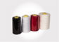 Low shrinkage 100% Spun Polyester Thread , super bright polyester textured yarn supplier