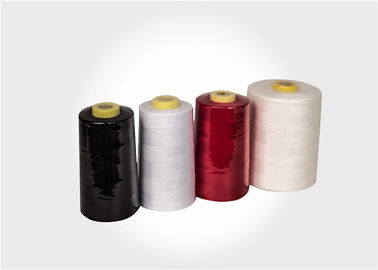 Low shrinkage 100% Spun Polyester Thread , super bright polyester textured yarn supplier