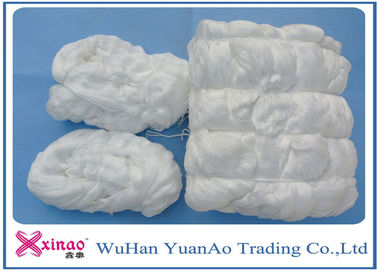 100% Spun Polyester Benang Berwarna / Jari Poliester Thread Ring Spun / TFO Type pemasok
