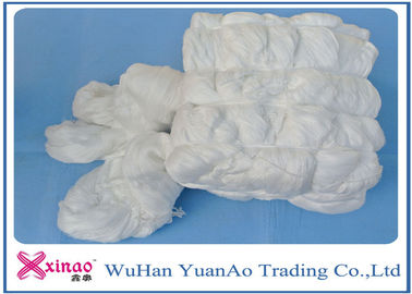 Benang Putih Hank Benang 20/3 Cincin Polyester Spun Benang Untuk Benang Jahit pemasok