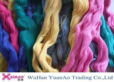 Daur ulang Polyester Dicelup Benang 100% Polyester Spun Benang untuk Cincin Coats jahit pemasok