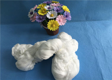 Raw White TFO 100% Polyester Staple Fiber Eco - Friendly Hank Yarn ISO9001 2008 supplier