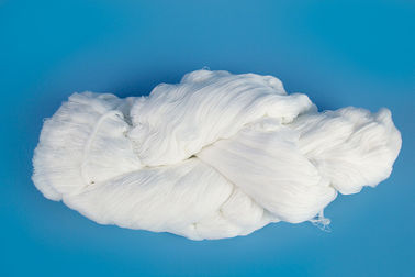 100% TFo Yizheng Raw Materail Polyester Spun Hank Benang 50s / 3 pemasok
