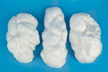 40/2 50/3 Putih Putih Terang Virgin Grade AA 100% Polyester Spun Yarn Hank untuk Jahit pemasok