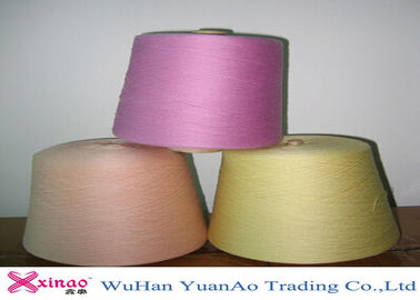 Colorful TFO 40/2 Plastic Core Dyed Polyester Yarn / Thread For Sewing Machine supplier