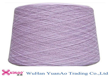 Ring Spun or TFO Dyed Polyester Yarn , Colorful Polyester Spun Yarn supplier