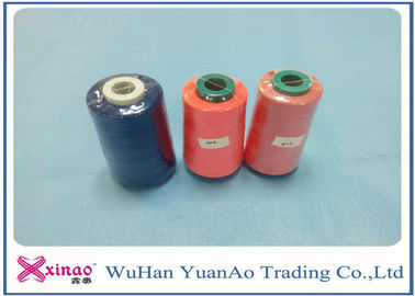 Virgin100% Polyester Thread jahit 5000M Pada Plastik Cone Untuk jahit pemasok