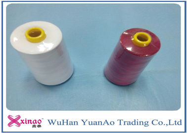 20/2/3/4 High Tenacity 100% Polyester Sewing Thread  White Red supplier