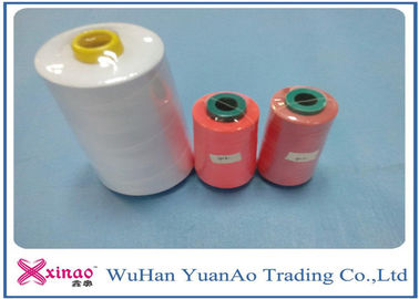 20/2/3/4 High Tenacity 100% Polyester Sewing Thread  White Red supplier