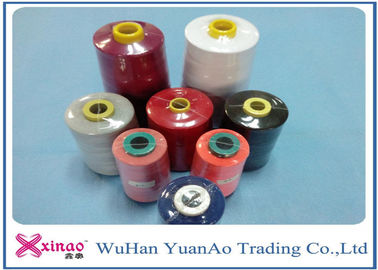 60s / 2 plastik Cone 100% Polyester Thread jahit 10000m Brown Red Black Benang Spun pemasok