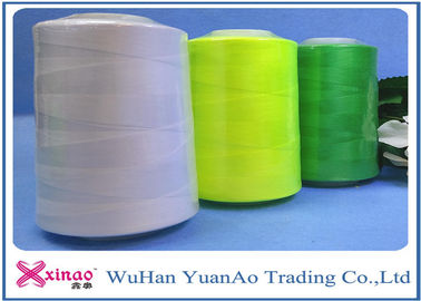 Raw White / Green Strong Sewing Thread / Spun Polyester  Sewing Thread supplier