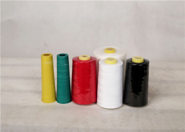 Black Red Blue Spun Polyester Sewing Thread 40/2 20/2 High Strength supplier