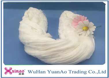 40/2 40s / 2 100% Spun poliester benang industri untuk kertas kerucut / hanks, CE disetujui pemasok