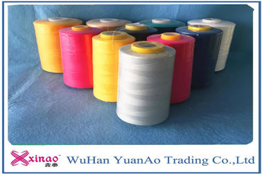 Red Yellow Black Sewing Spun Polyester Thread , Multi Colored Threads For Sewing supplier