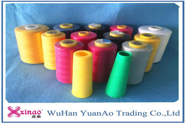 Ring Spun Jahit Thread Polyester Dengan Warna Multi, 20/2 20/3 40/2 50/3 pemasok