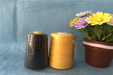 100% Spun Polyester Jahit Thread / Alami Polyester Jahit Thread pemasok
