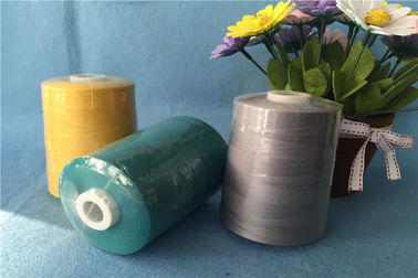White 100% Mesin Jahit Thread / Smooth Poly Core Spun Jahit Thread, OEKO Terdaftar pemasok