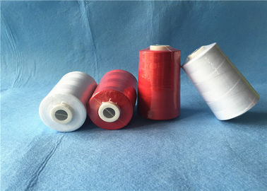 Plastic Cone Multi Colored Sewing Thread Untuk Mesin Jahit dengan Serat Polyester 100% pemasok