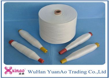 Twist Z Dan Raw White Spun Polyester Jahit Thread Benang Grosir Kegigihan Tinggi pemasok
