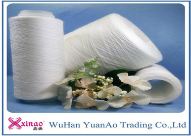 20s/6  Raw White Material Polyester  Spun Sewing Thread , 100% Polyester Yarn supplier