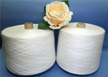 40s / 2 40s / 3 Natural White Polyester Core Spun Yarn With High Tenacity Strength supplier