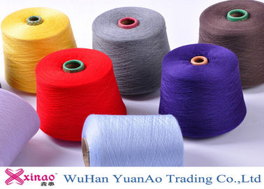 Ring Spun Polyester Yarn For Sewing Thread , Custom Colorful Polyester Thread Wholesale supplier