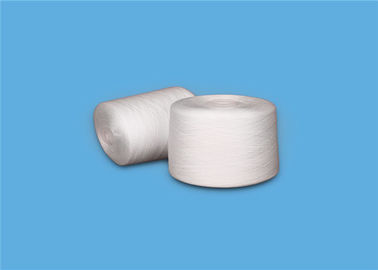 Polyester TFO Benang Mewarnai Tabung Knotless Rendah Rambut Cincin Spun Benang pemasok