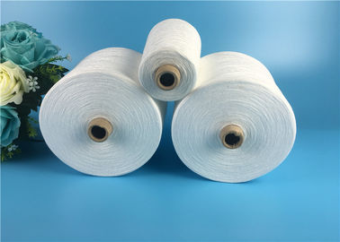 100% Spun Polyester TFO Yarn 50S/2 High Tenacity Yarn Raw White Well Evenness supplier