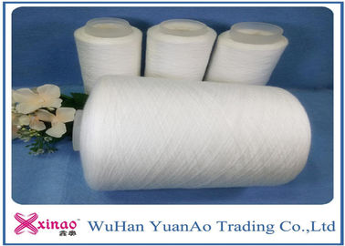 Virgin Polyester Spun Raw White Yarn for Clothes Sewing High Tenacity and Eco-friendly supplier