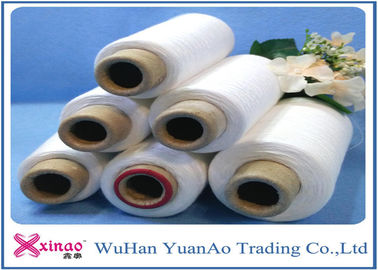 Ring Spun 100% Polyester Raw White Yarn 50/2 Raw white Coat Sewing Thread supplier