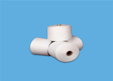 100% spann rohe weiße umweltfreundliche reine Qualität des Polyester-Garns Garn fournisseur