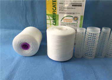 High Tenacity Z/S Twist Raw White Yarn 100% Polyester Sewing Thread