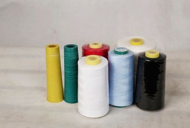 402 503 603 Cincin Tabung Plastik Spun Polyester Benang Spun Polyester Twisted Benang pemasok