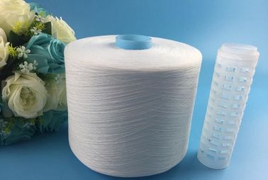 Heat Set TFO White White High Tenacity 40/2 Thread Jahit pada Dyeable Tube 1.25kg pemasok