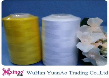 Dicelup berwarna Benang Spun Polyester Thread untuk jahit pakaian dan kain 40/2 dan 40/3 pemasok