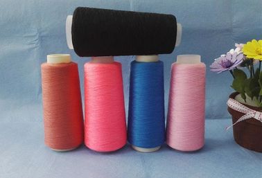 Virgin 100% Spun Polyester Benang Warna 20s / 2 pada Dyeing Tube untuk Thread Jahit pemasok