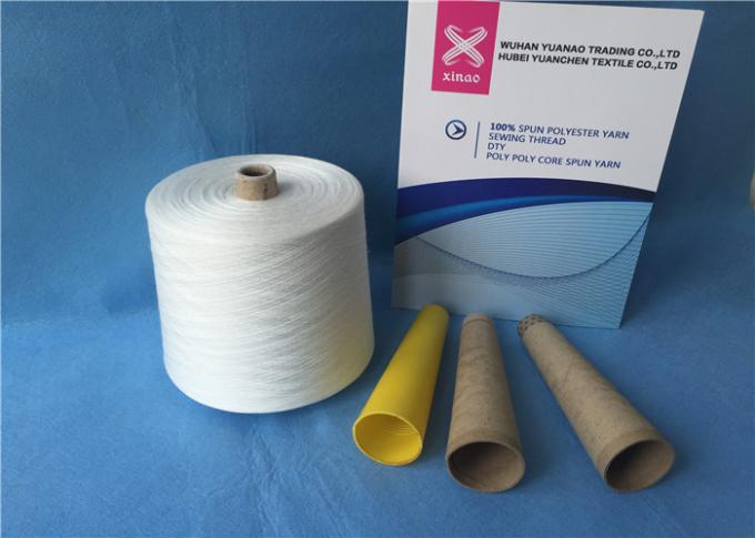 100% Sinopec Yizheng Fiber 12/4 sewing Ring Spun Polyester Yarn