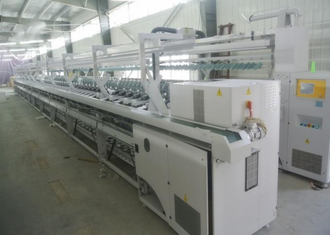 Fil de tissage de polyester tourné par blanc de blanchiment avec la fibre de Yizheng